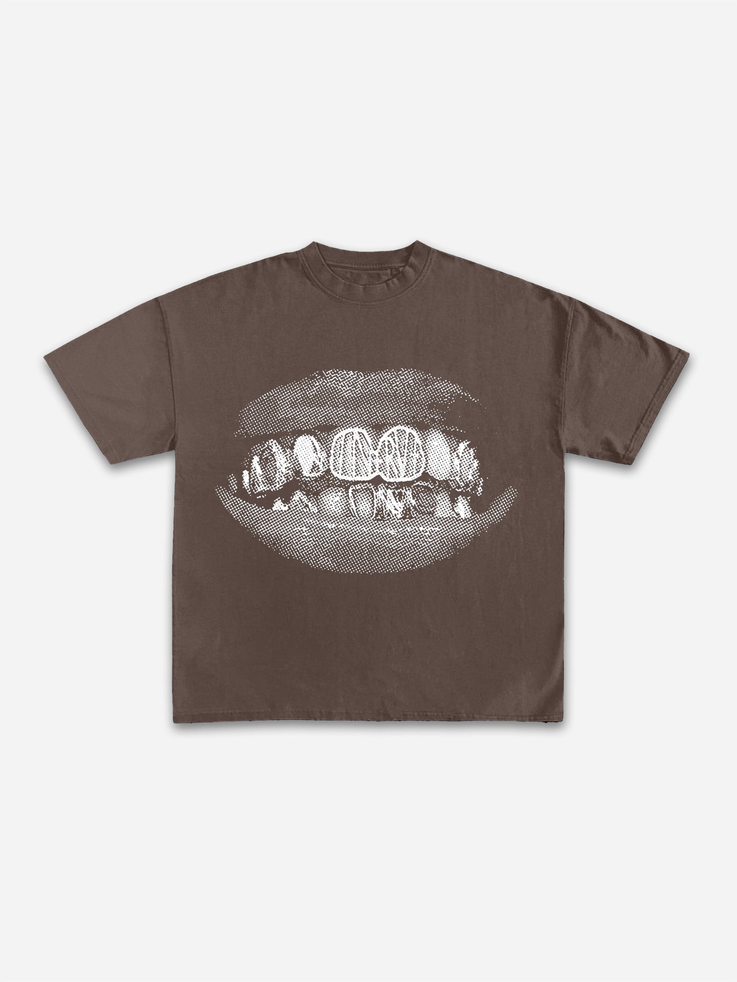 Retro Casual Personalized Lip Print 100% Cotton Casual T-shirt