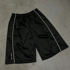 Men's Fashionable Color-blocked Loose Casual Athletic Shorts