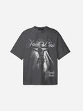 Faith Wins Jesus Graphic Cotton T-shirt