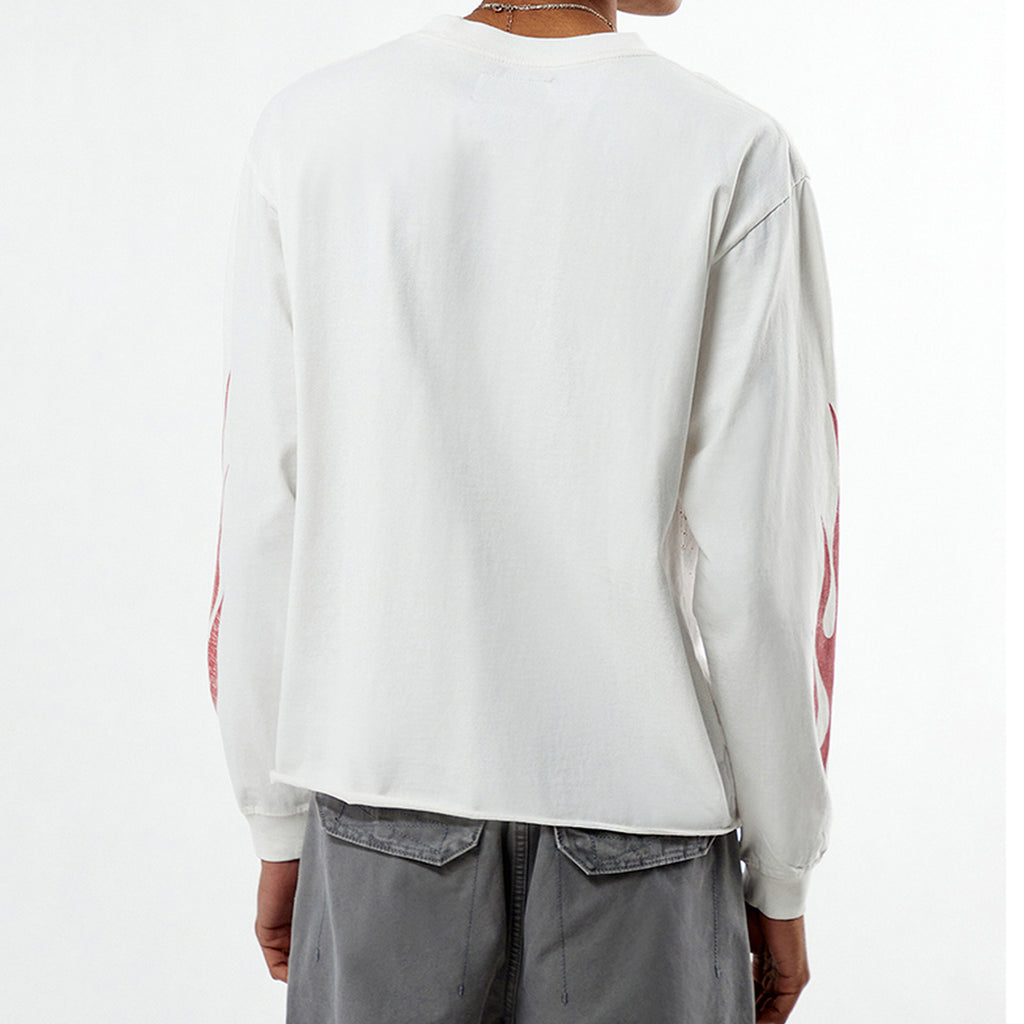 99 Racing Cropped Long Sleeve T-shirt
