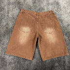 Vintage Casual Baggy Jorts Denim Shorts