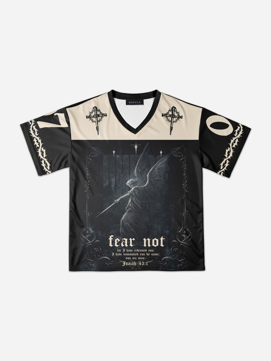 Don't Be Afraid, For I Have Saved You Mesh Jersey