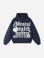 Mental Health Matters Terry Heavy Hoodie