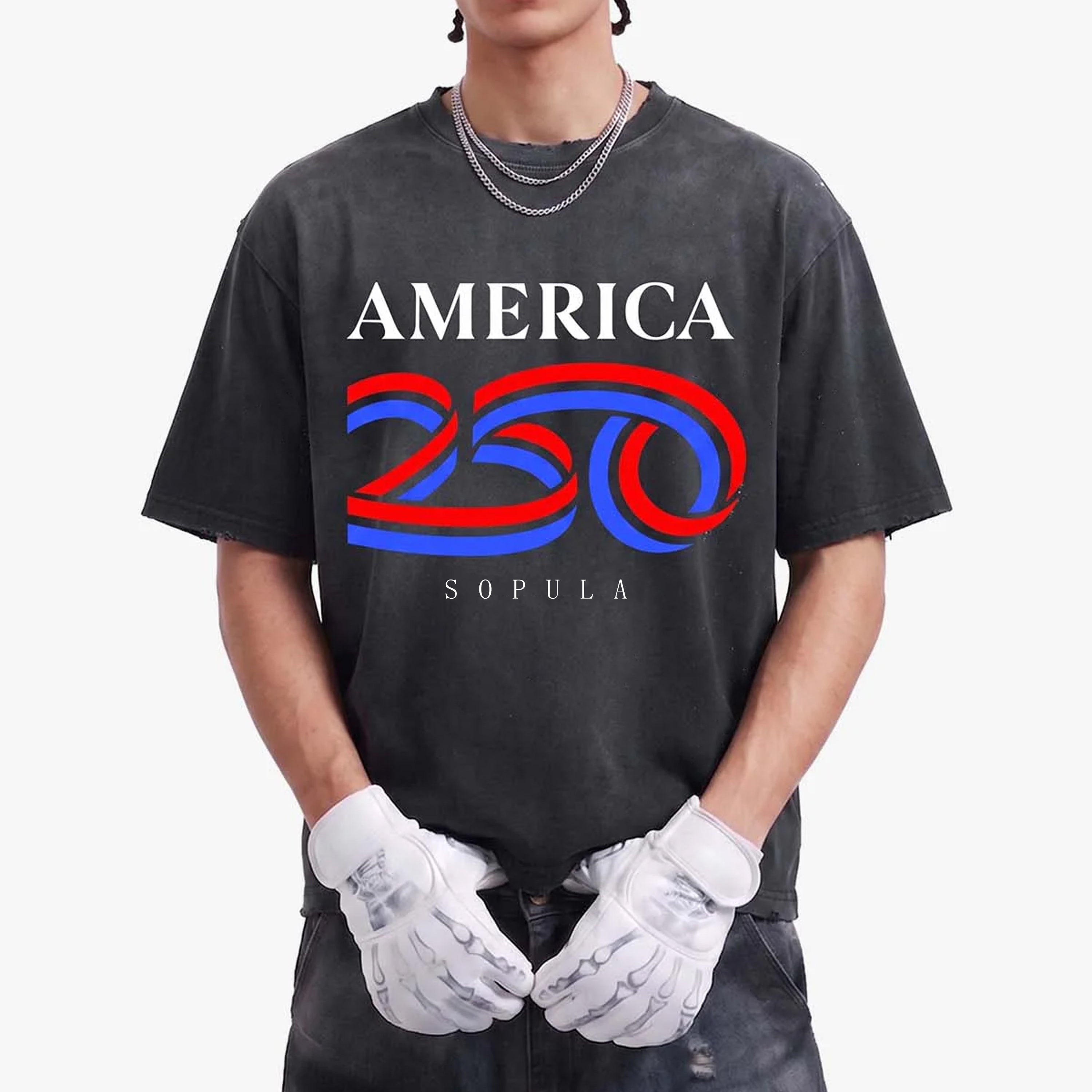 Retro America 250 Graphic T-shirt