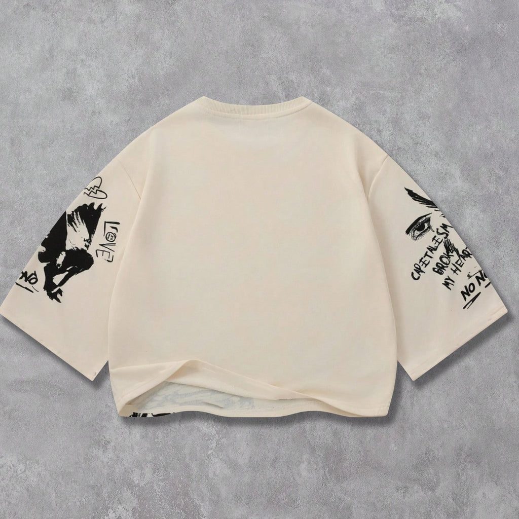 Retro-style Eye Graffiti T-shirt