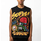 Men's Sopula-burning Soul Graphic Tank Top
