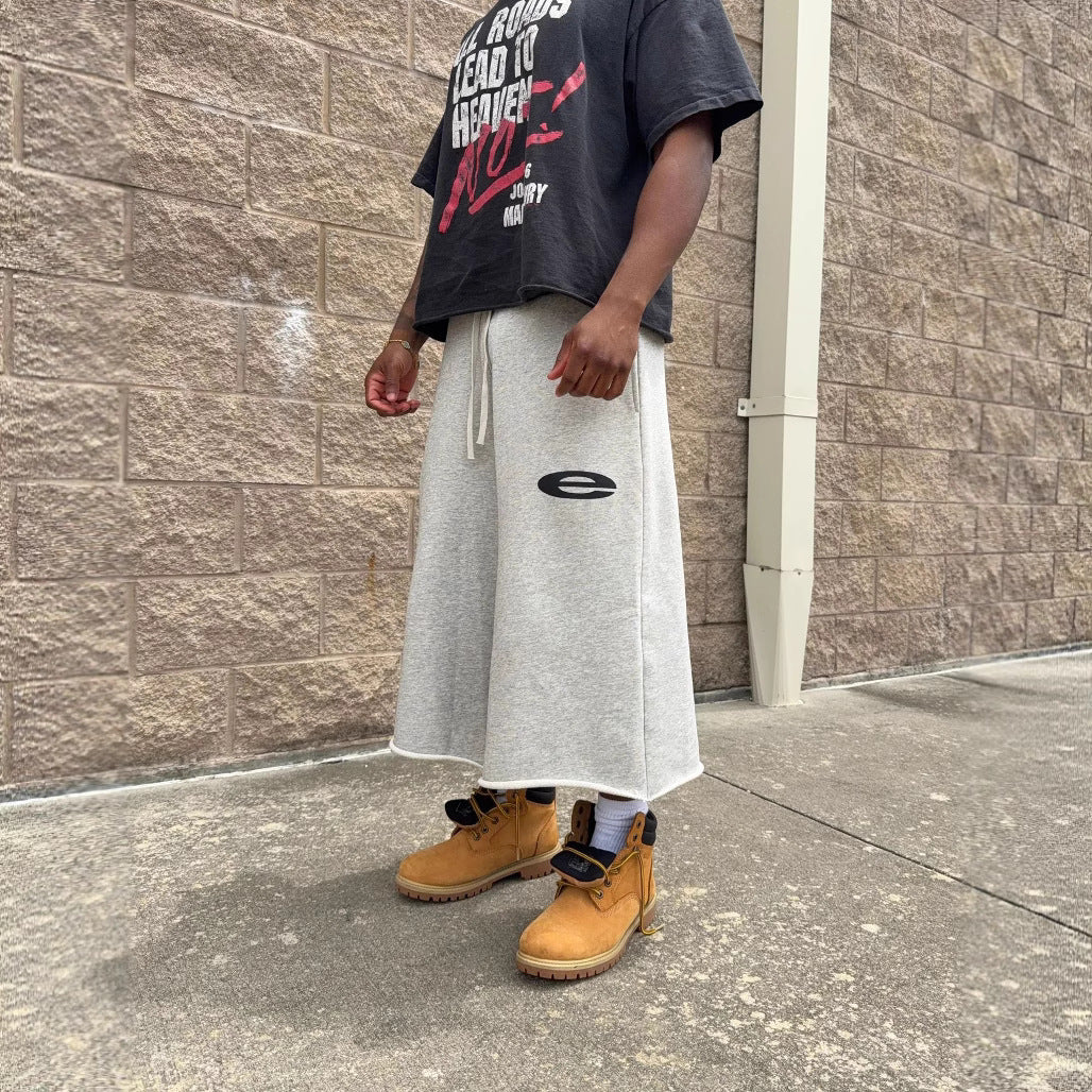 Retro Y2k Men's Drawstring Sweatpants