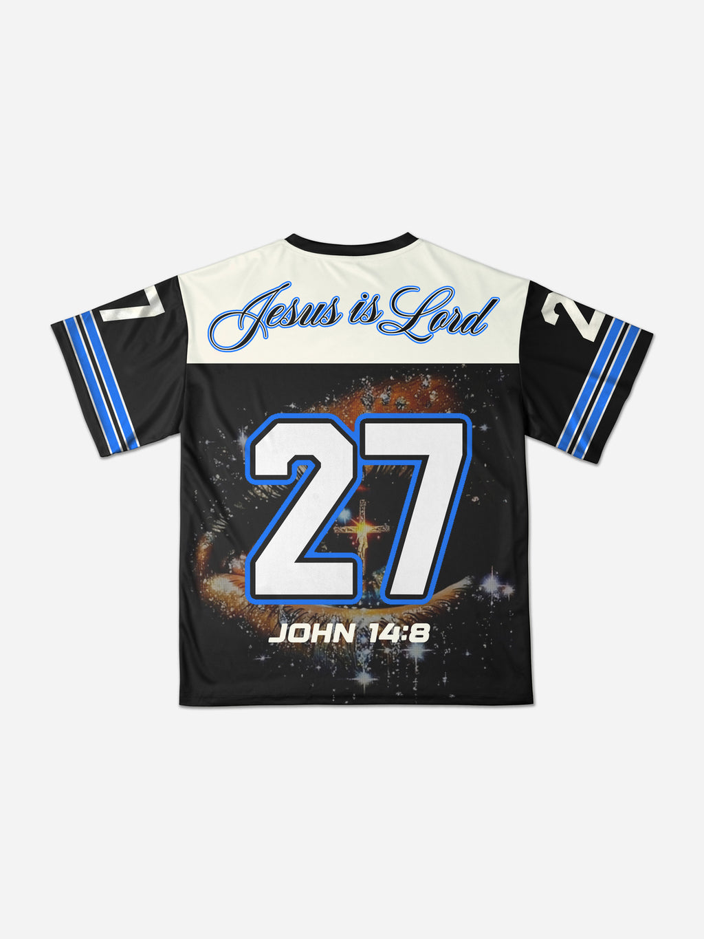 Jesus Is Lord Eye Graphic Mesh Jersey