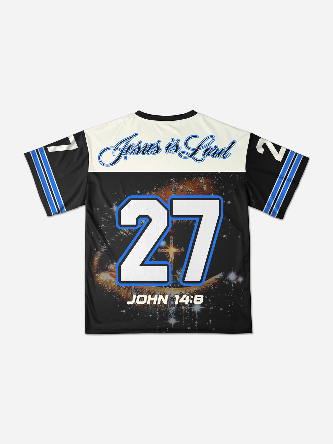 Jesus Is Lord Eye Graphic Mesh Jersey