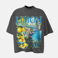 Italian Lemon Tree Amalfi Coast Graphic Cotton T-shirt