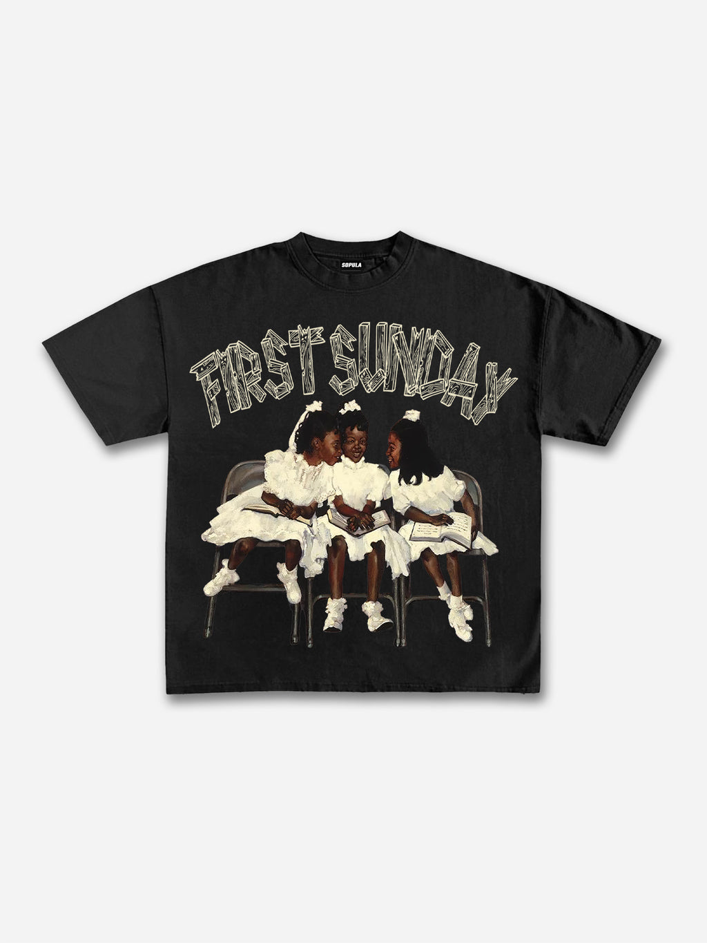 Personalized First Sunday Graphic Basic T-Shirt