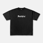 Faithful Hebrews 11：1 Print T-shirt