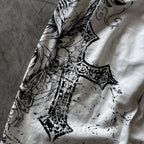 Y2k Retro Snake Print Loose Fit Wide-leg Pants