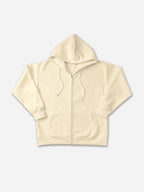 450g Heavy Cotton Solid Color Zippered Hoodie