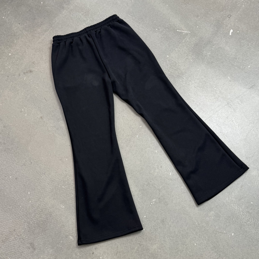 Men's Essentials Everyday Black Flared Sweatpants