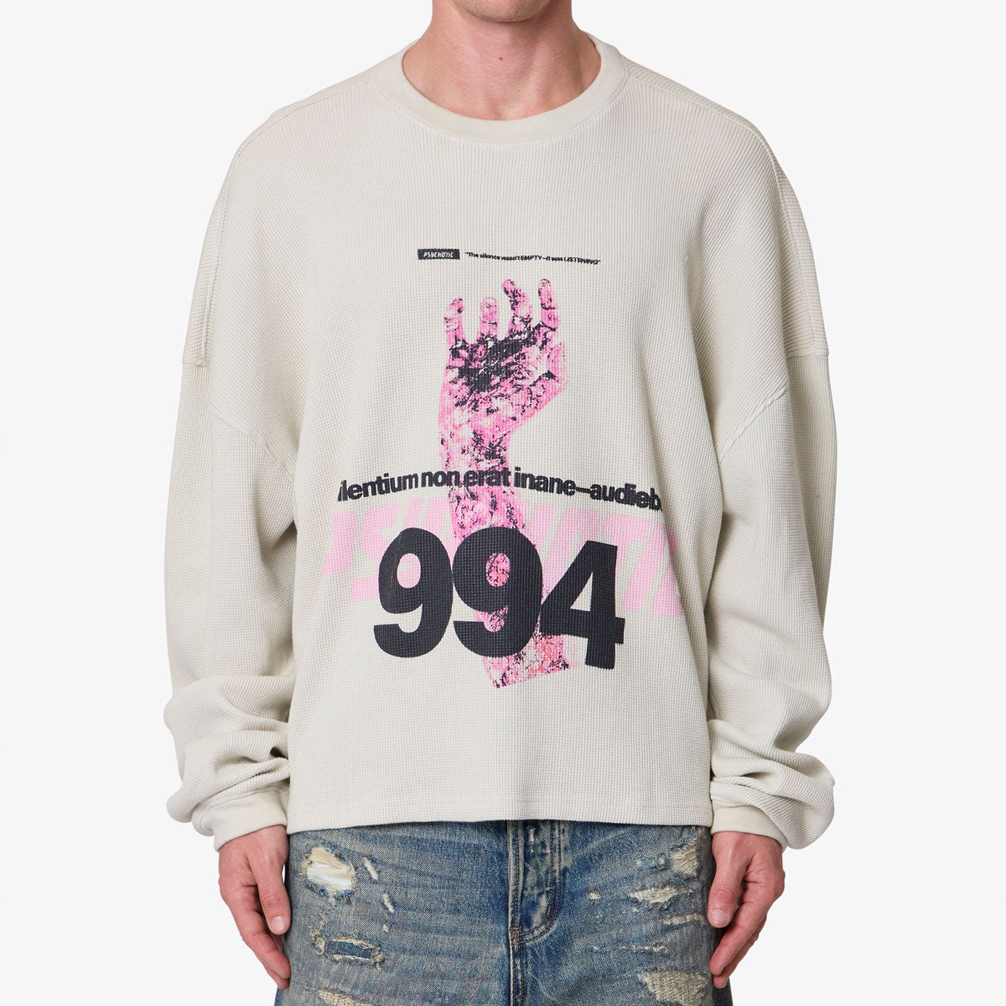 Zombie Hand Thermal Long-sleeved Tee