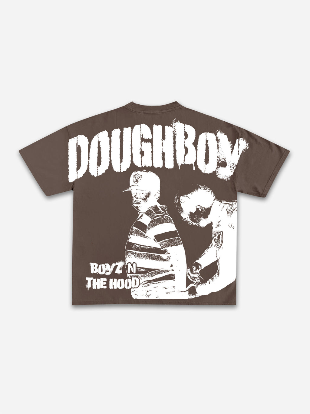 Boyz N The Hood Vintage Aged Graphic Cotton T-shirt