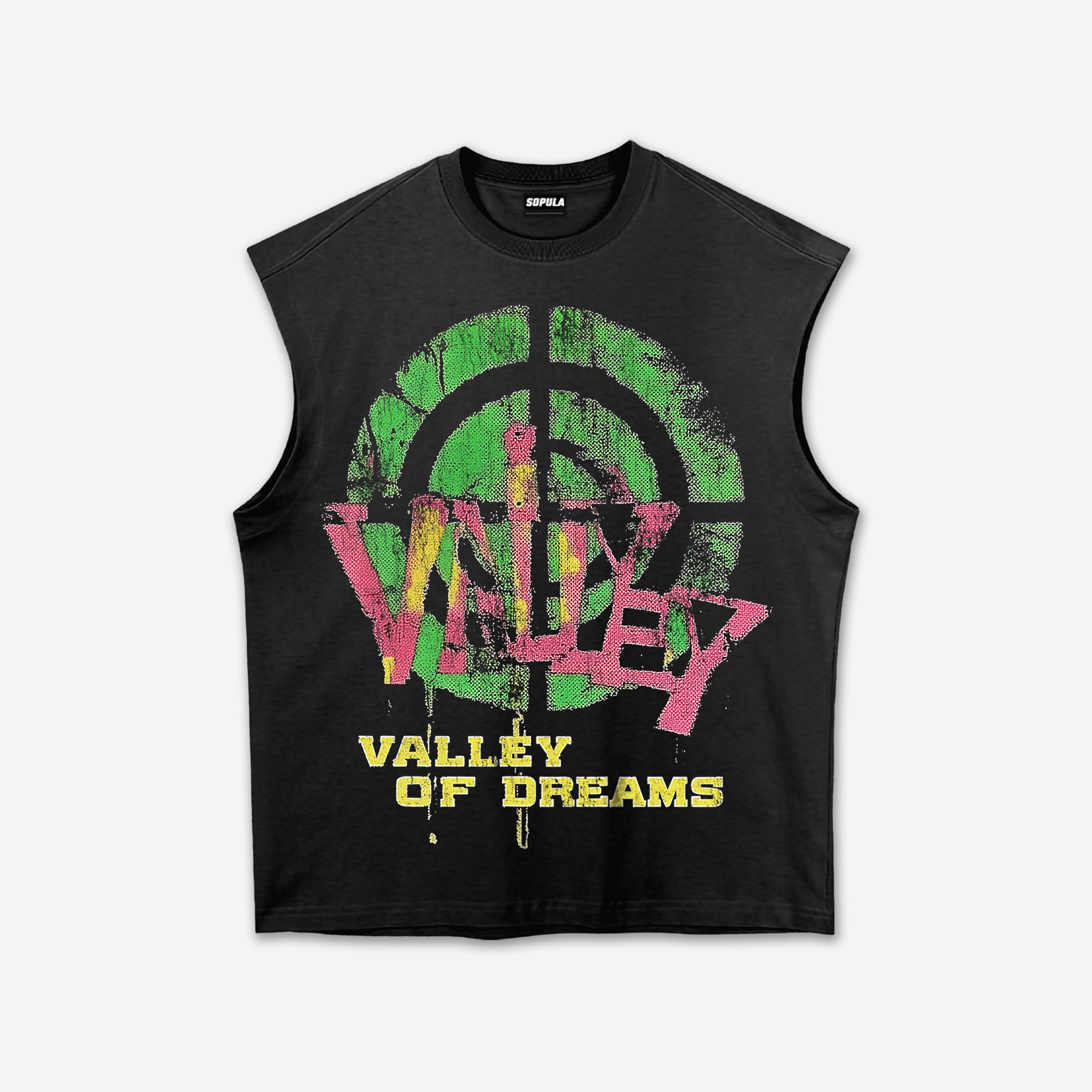 Valley Forever Target Vintage Graphic Tank Top