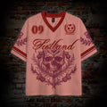 Scotland Thistle Football Graphic Mesh Jersey T-shirt