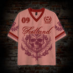 Scotland Thistle Football Graphic Mesh Jersey T-shirt