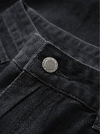 Vintage Washed High Street Distressed Denim Shorts
