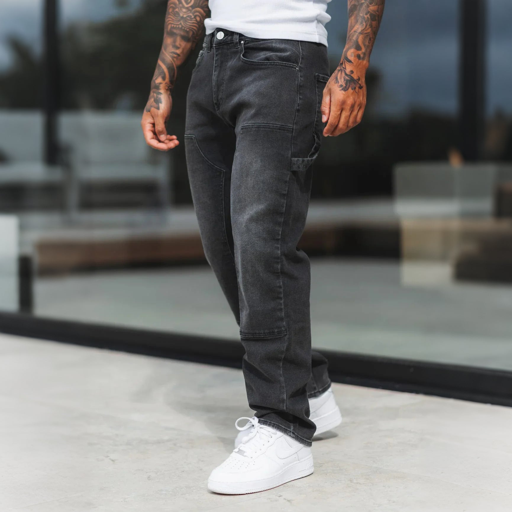 Men's Workwear Cargo Jeans