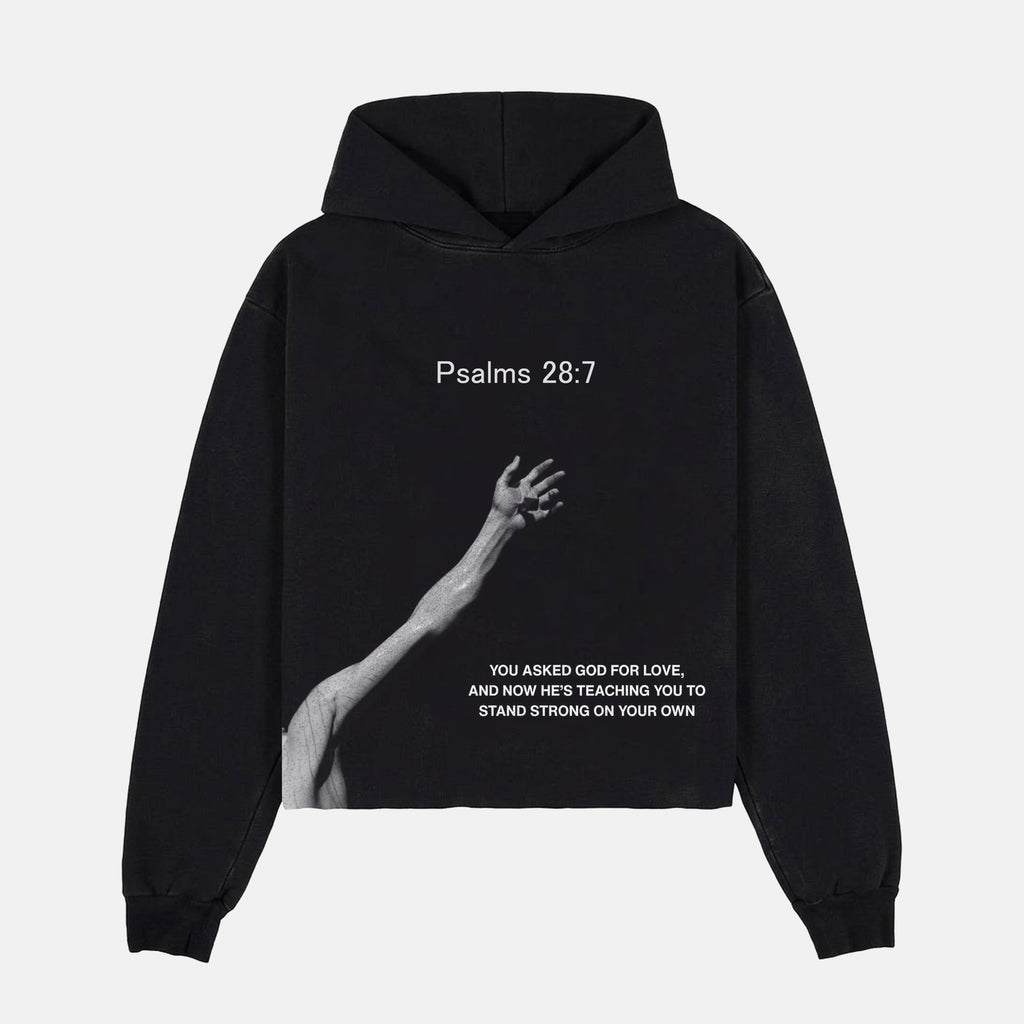 Asked God For Love Casual Street Hoodie