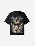 Guardian Angel Vintage Graphic Cotton T-shirt
