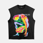 Abstract Pure Soul Graphic Tank Top