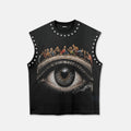 The Eye Of God The Last Supper Vintage Graphic Tank Top