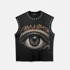 The Eye Of God The Last Supper Vintage Graphic Tank Top