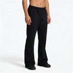 Men's Essentials Everyday Black Flared Sweatpants
