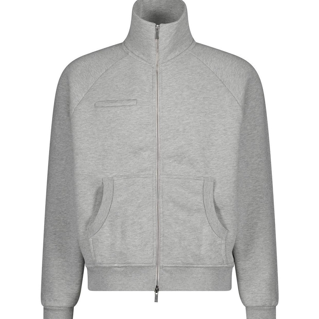 Men's Multi-pocket Zipper Sweatshirt And Sweatpants Set