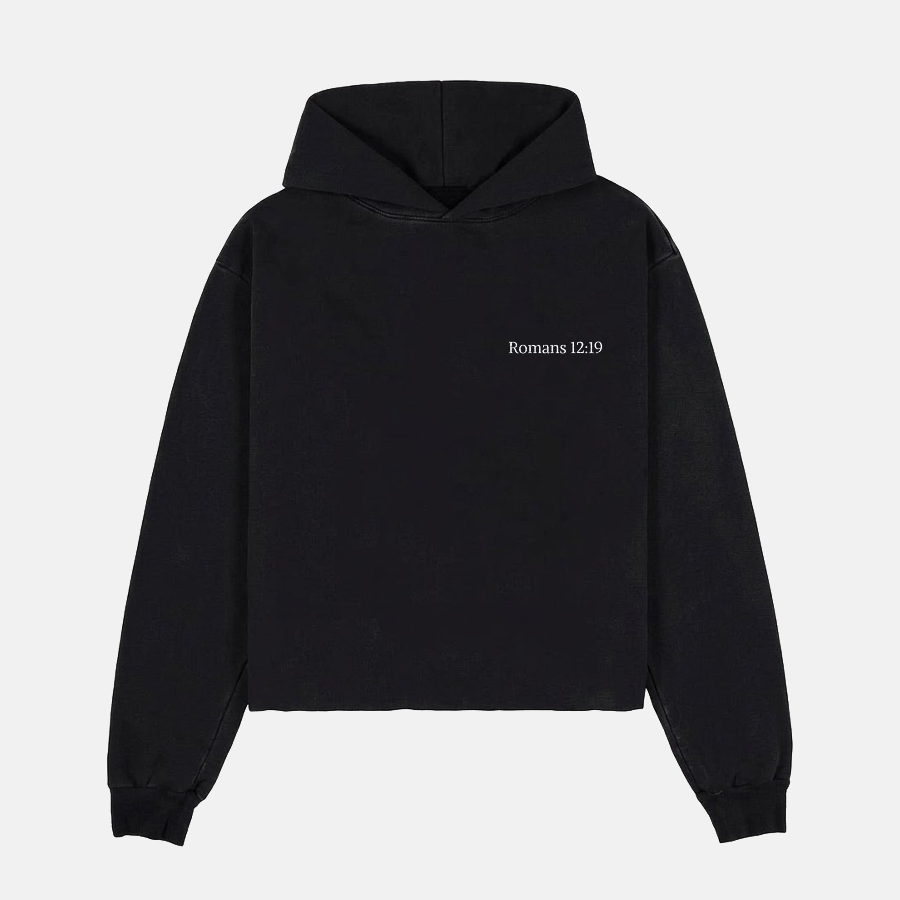 Romans 12：19 Casual Street Hoodie