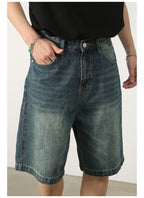 Vintage Distressed Denim Shorts