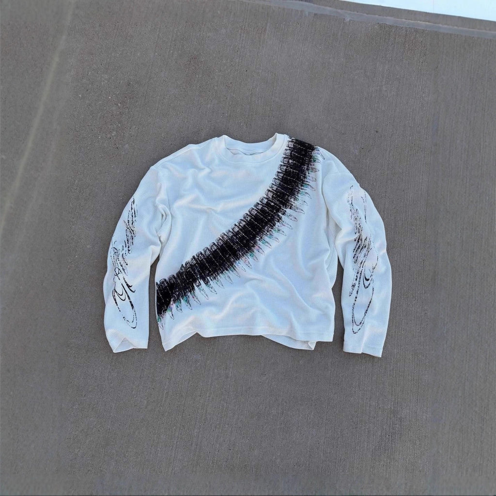 Bullet Thermal Imaging Waffle Long-sleeved Tee