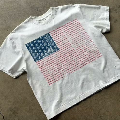 Retro Hip-hop Graphic T-shirt