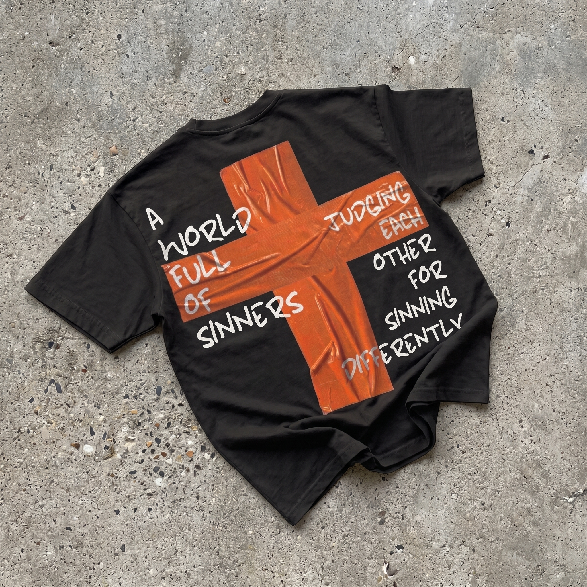World Full Of Sinners Graphic T-shirt