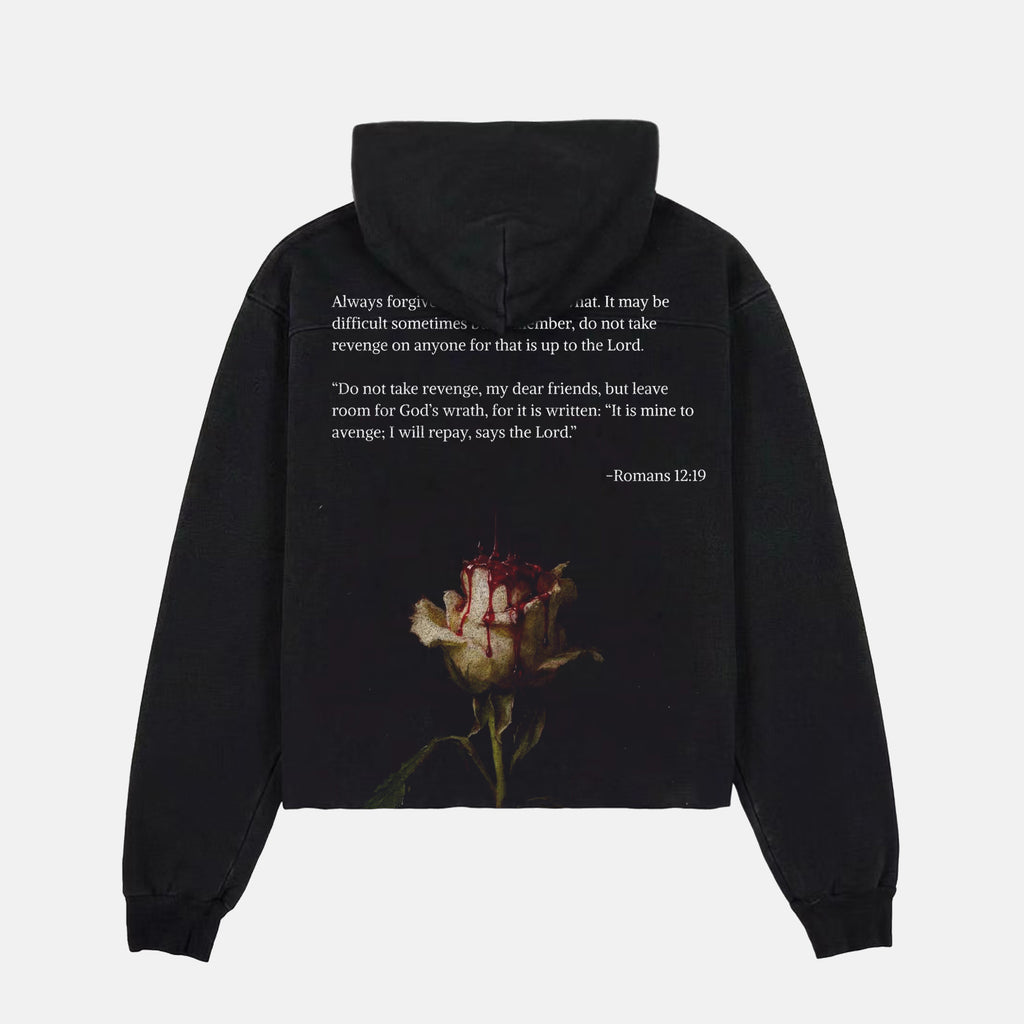 Romans 12：19 Casual Street Hoodie