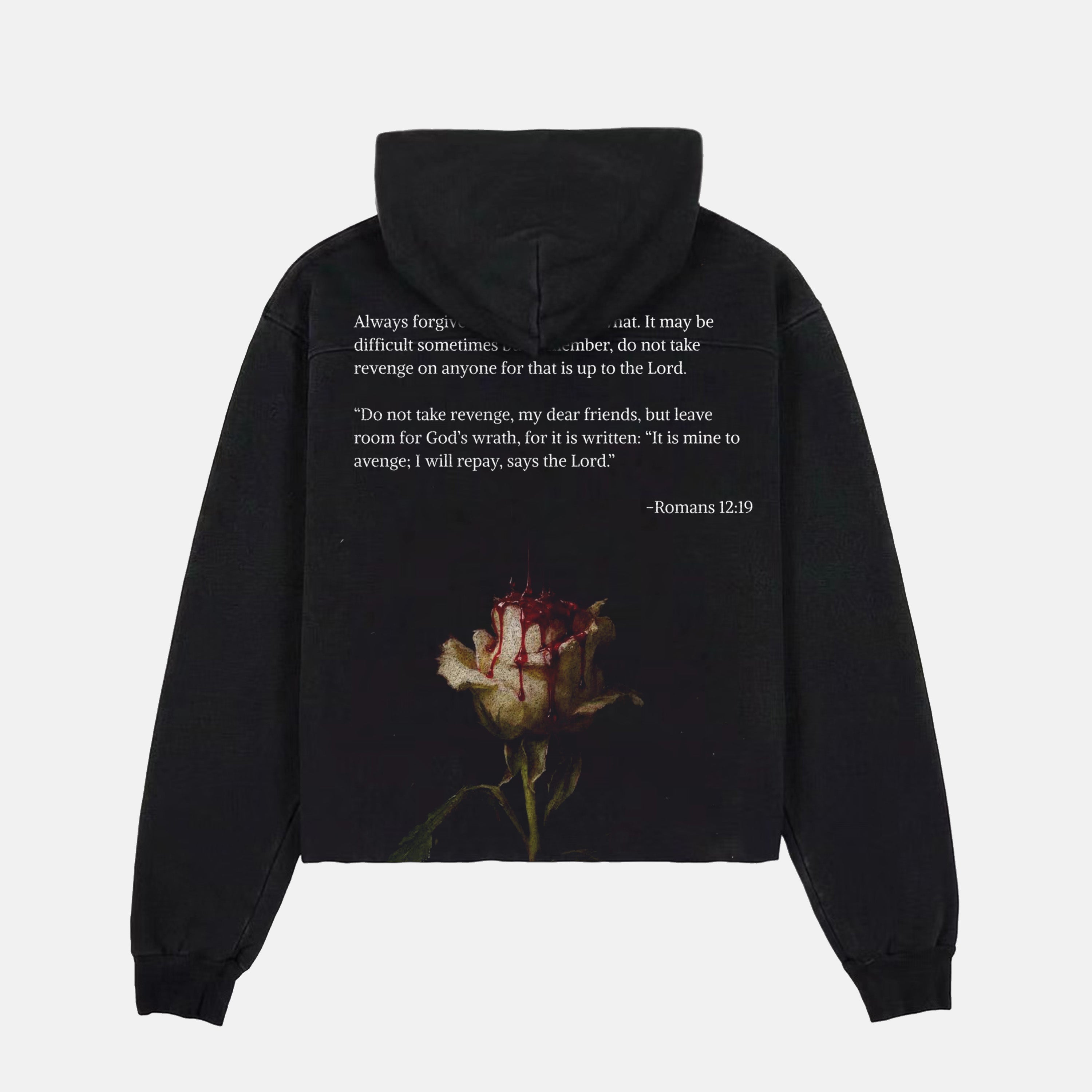 Romans 12：19 Casual Street Hoodie
