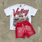 Vintage Vibes Turbo Lives Cotton T-shirt And Shorts Sets
