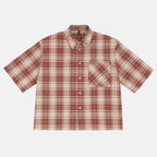 All We Need Is Love Retro Graphic Plaid Jacket Shirt