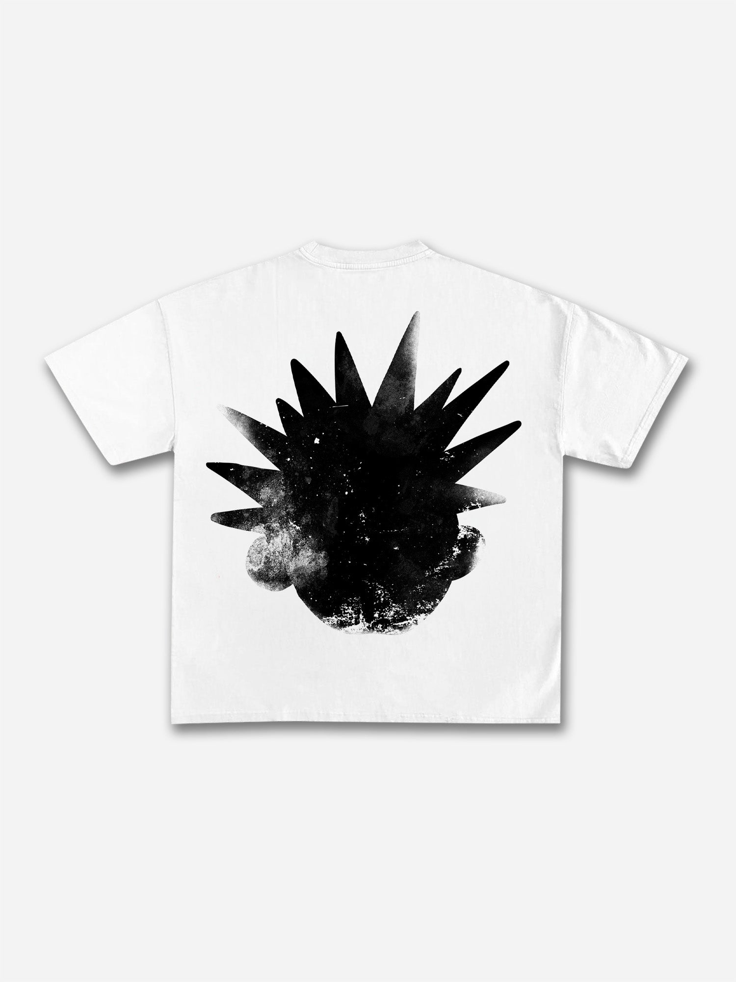 Casual The Brain Explodes Print Short Sleeve T-shirt