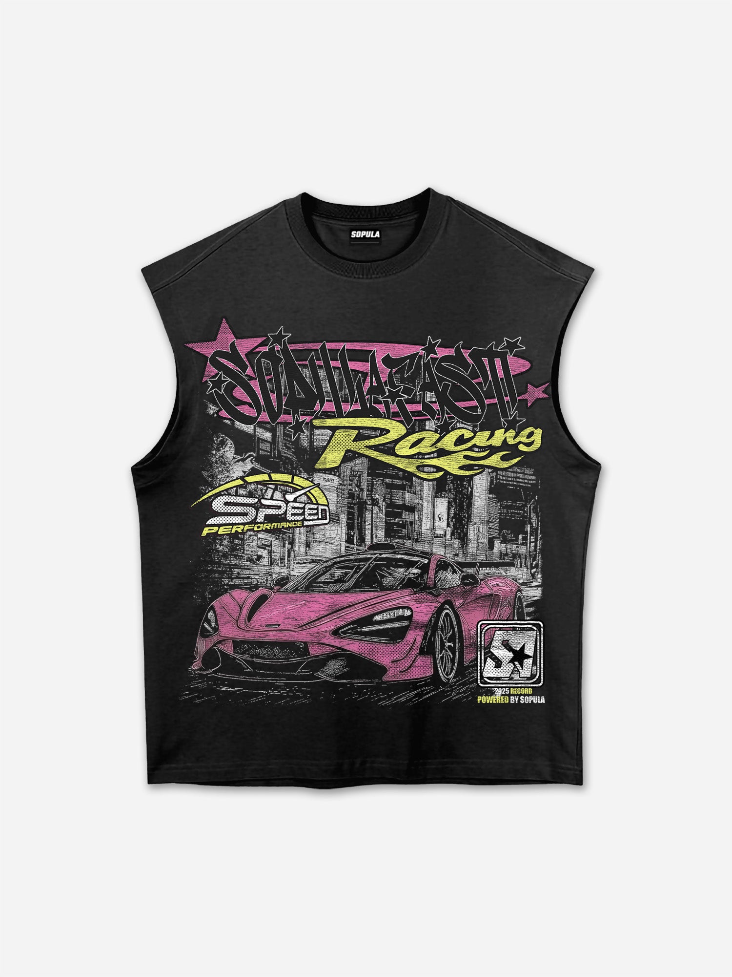 Y2k Fast Racing Make Vintage Graphic Tank Top
