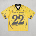 Bee Print No. 22 Mesh Jersey