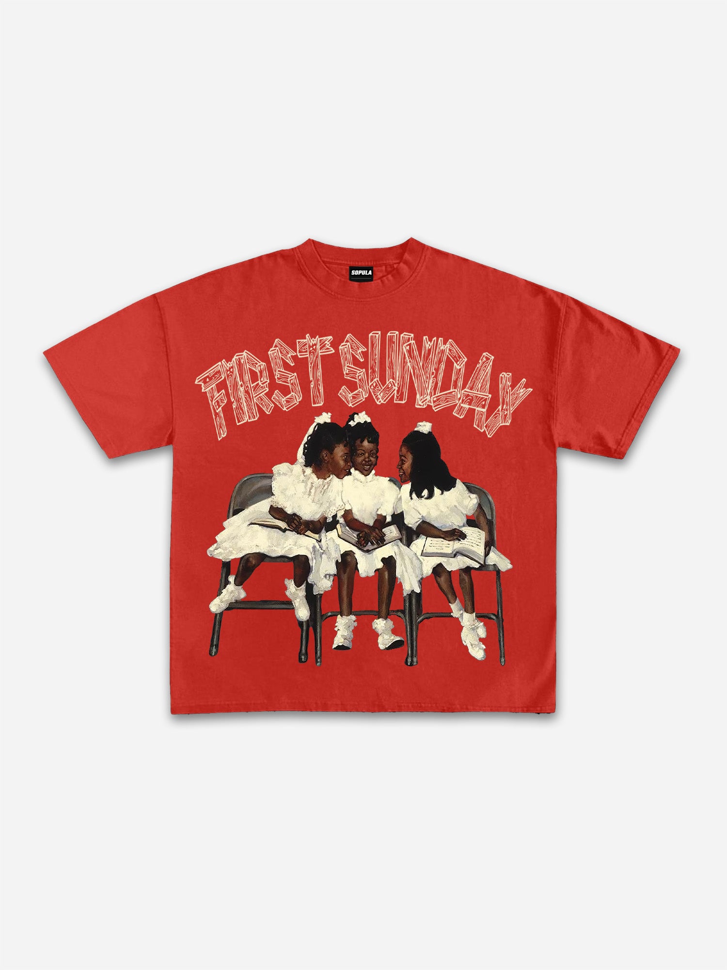 Personalized First Sunday Graphic Basic T-Shirt