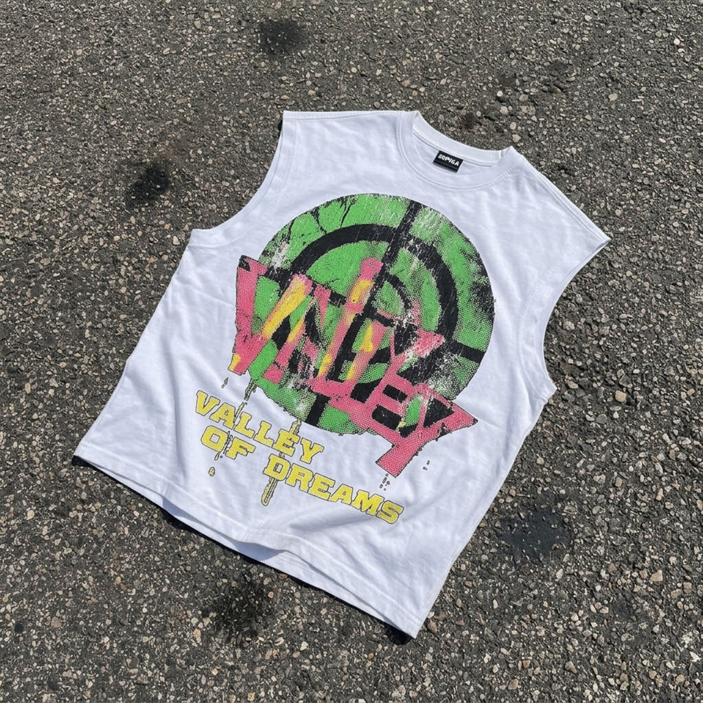 Valley Forever Target Vintage Graphic Tank Top