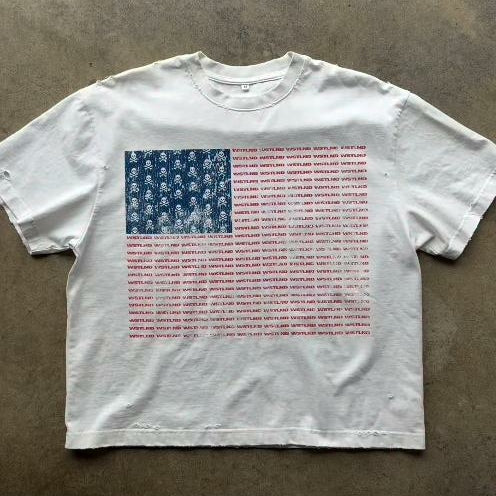 Retro Hip-hop Graphic T-shirt