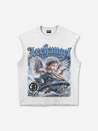 Archangel Battle Graphic Tank Top