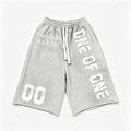 Vintage Word Graphic Drawstring Casual Pocket  3/4 Shorts